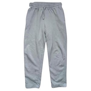 Zara Light Gray Straight-Leg Pants